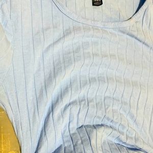 From SHEIN its size large but I fit small and it fits me just fine bc it’s tight